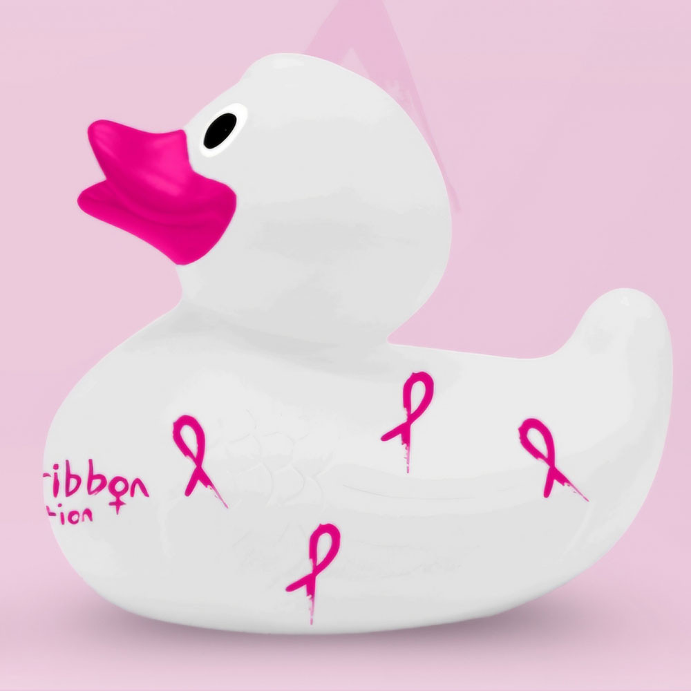 Limited Edition Pink Ribbon Promotional Duck