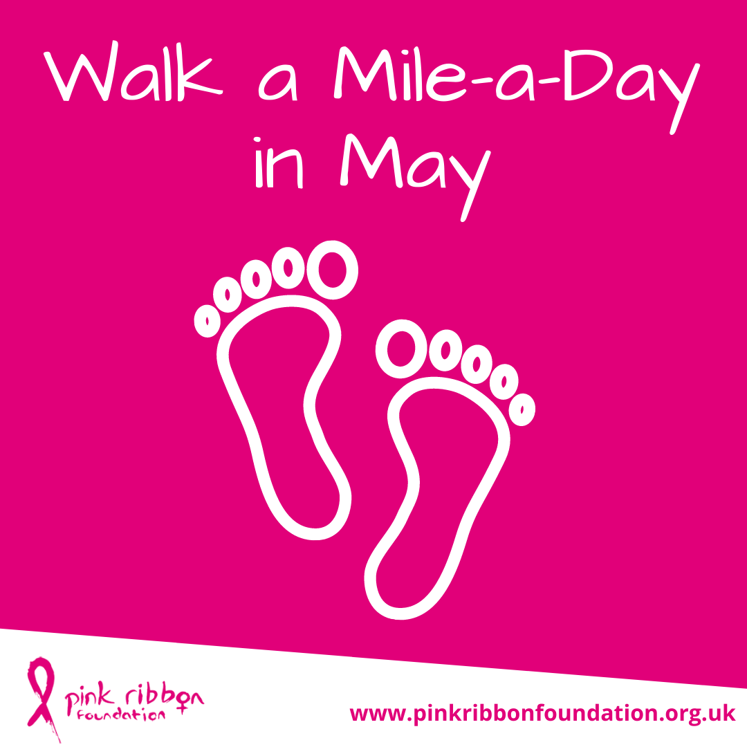 It's back ...... Walk a Mile a Day in May