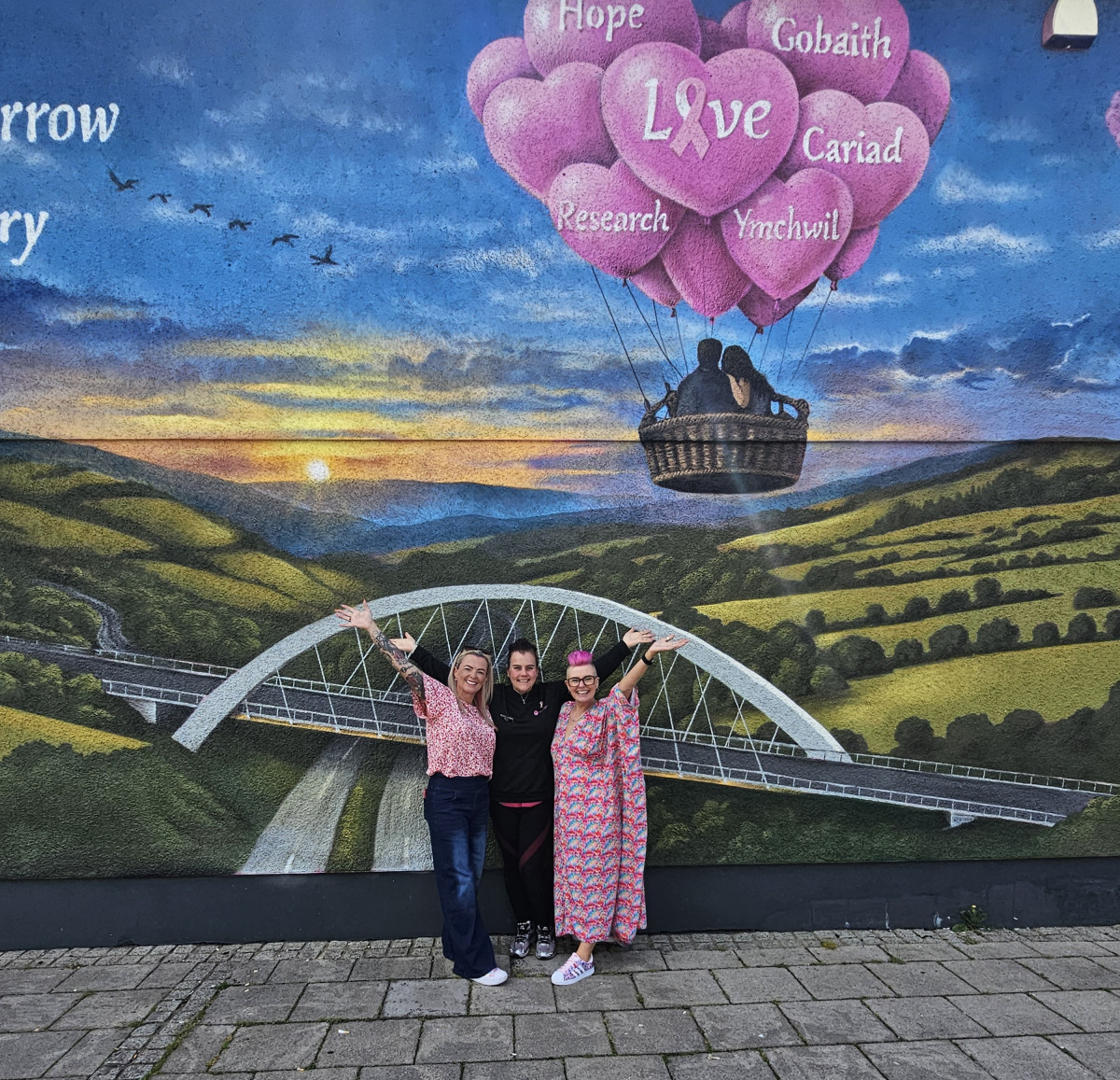 Pink Ribbon Foundation Visits Supportive Welsh Fundraiser