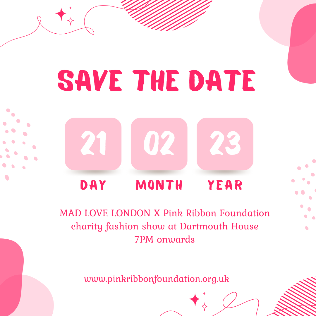 Mad Love London X Pink Ribbon Foundation