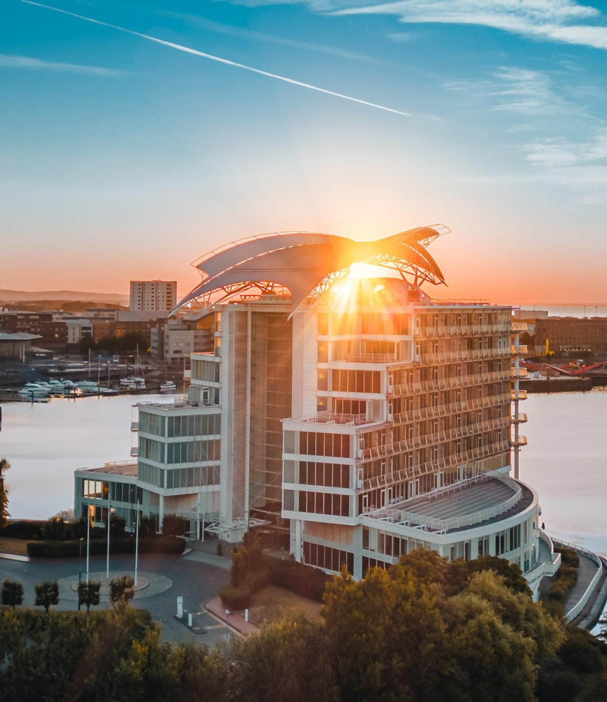 Heartfelt thanks to our BOLD Wales hotel partner, voco St David’s Cardiff 💗