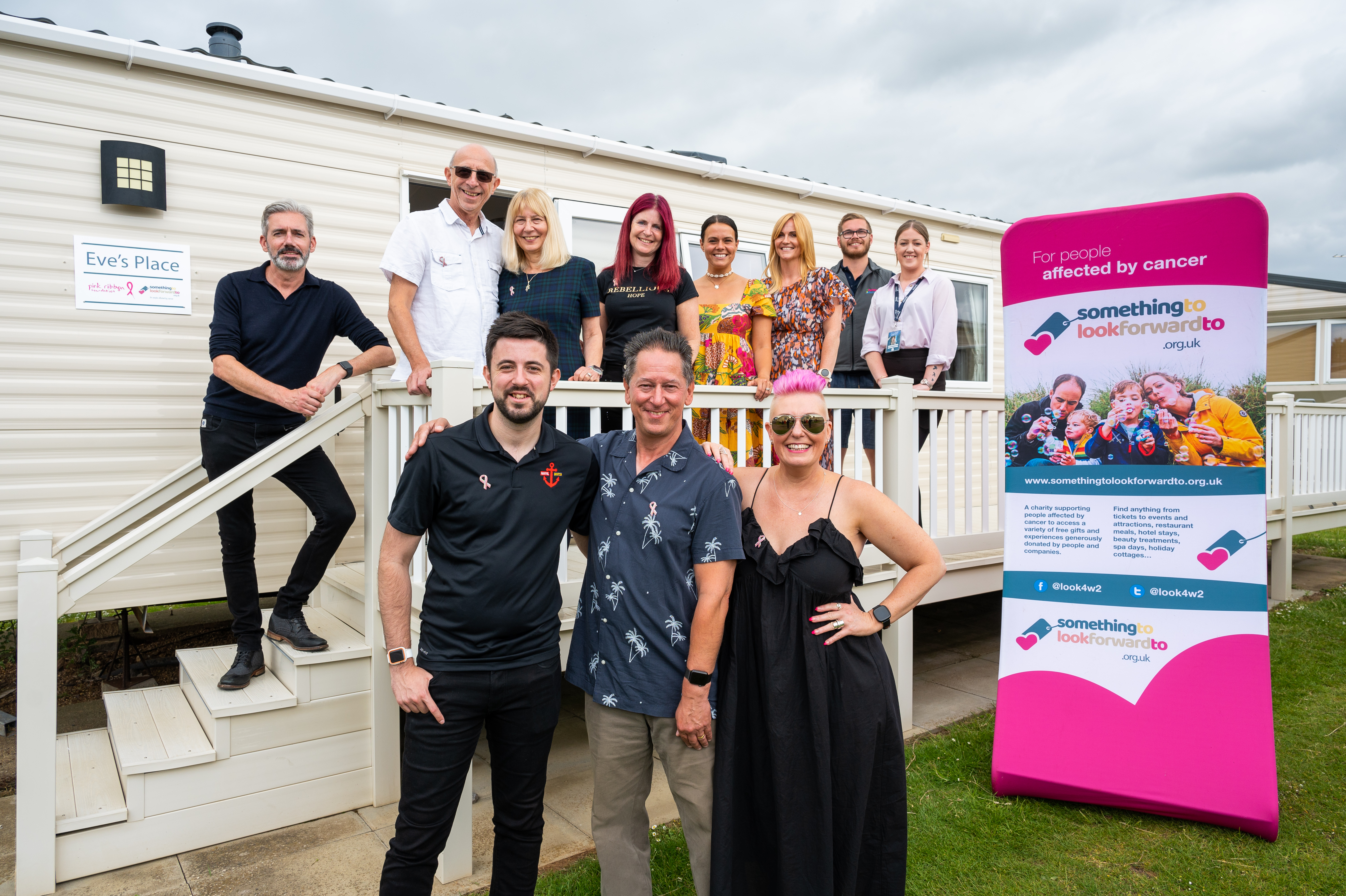 A home from home with an official opening of special Hunstanton caravan