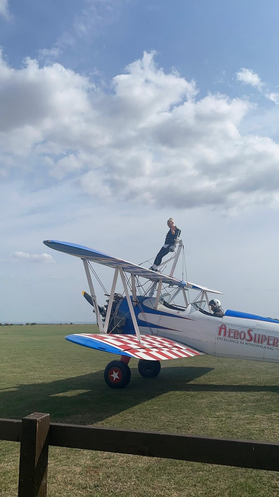 💗✈ WING WALK WARRIOR! ✈💗