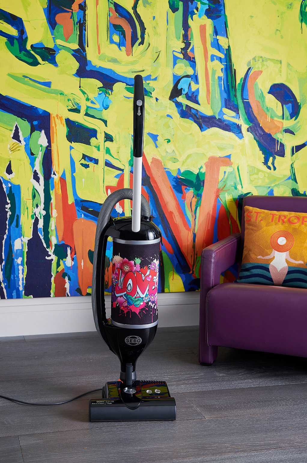 New SEBO graffiti machine